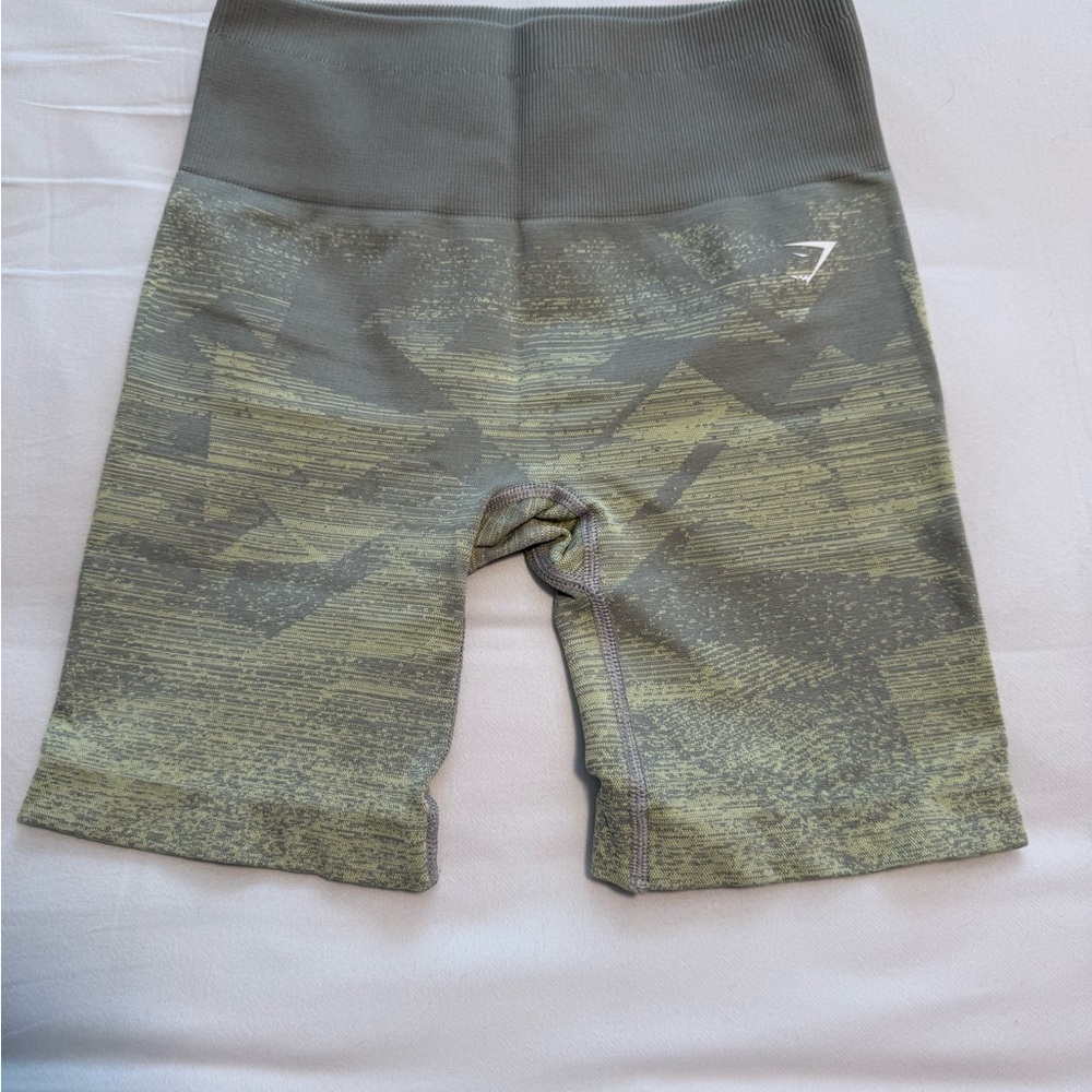 Gymshark Green Athletic Shorts
